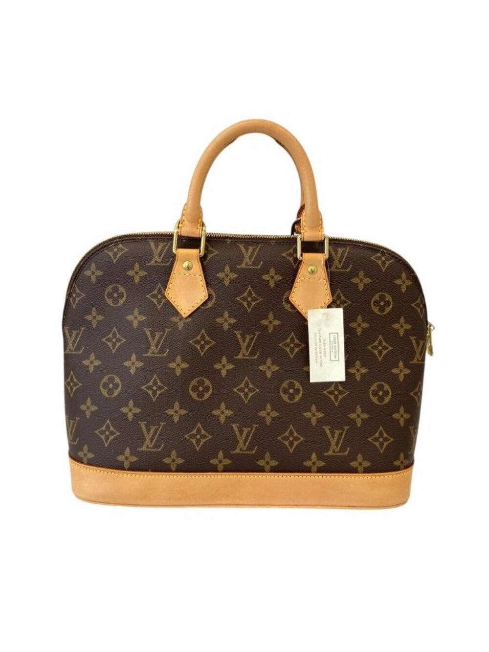 Louis Vuitton Alma PM Monogram Handbag Brown